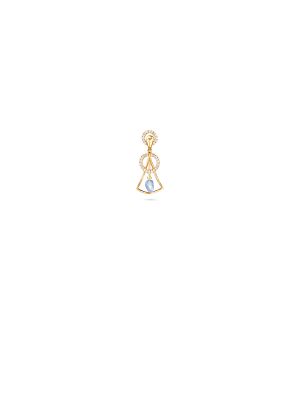 Triangle Loop Casting Drop Earring-hover