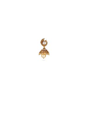 Elegant Mayil Motif Jhumka Earring-hover