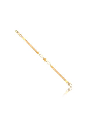 Elegant Heartin Casting Bracelet-hover