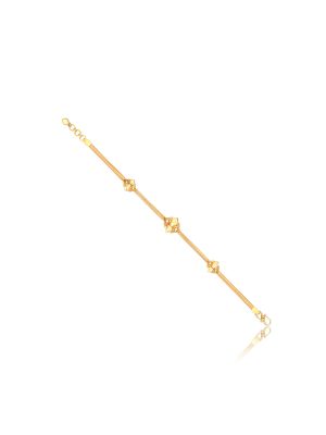 Triple Motif Hook Casting Bracelet-hover