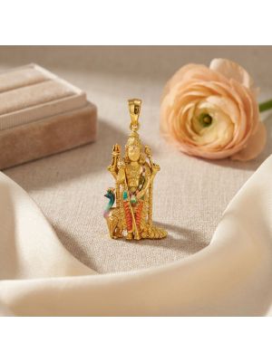 Spritual Murugan Casting Pendant-hover
