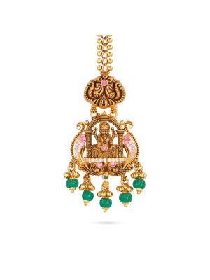 Bridal Antique Divine Lakshmi Nethichudi-hover