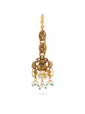 Bridal Antique Lakshmi Centerpiece Nethichudi-hover