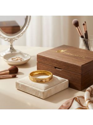 Bridal Bold Edges Ring-hover