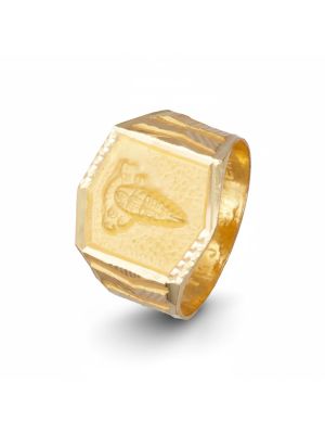Godhead Balaji Signet Boltv Ring-hover