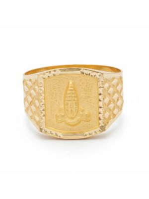 Lord Tirupati Signet Boltv Ring-hover