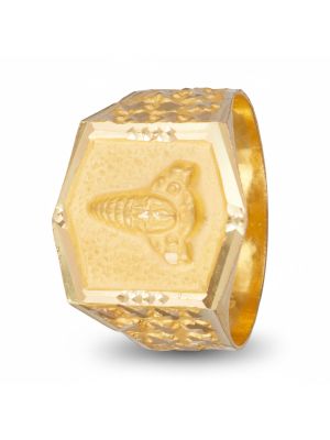 Sacred Venkatadri Signet Boltv Ring-hover