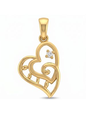 Kutties Twin Heart Casting Gold Dollar-hover