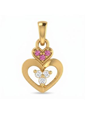 Kutties Nested Heart Casting Gold Dollar-hover
