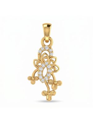 Kutties Floral Casting Gold Dollar-hover