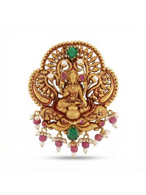 Antique Lakshmi Stone Drops Dollar-hover
