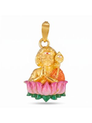 Murugan Casting Gold Lotus Dollar-hover