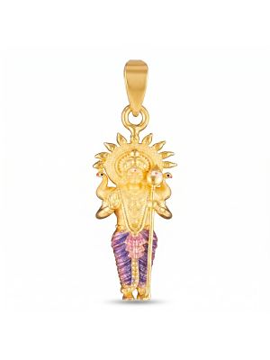 Lord Murugan Radiant Casting Gold Dollar-hover