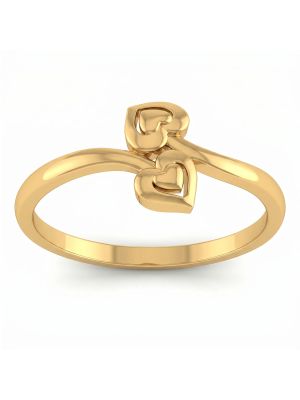 Romantic Casual Wear Gold Ring-hover