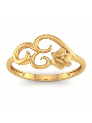 Festive Wear Ladies Gold Ring-hover
