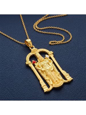 22K Gold Lord Venkateswara Pendant for unisex-hover