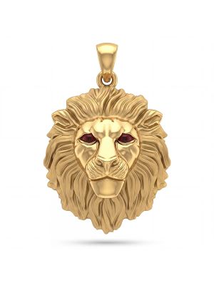 Modern Lion Signet Casting Gold Dollar-hover