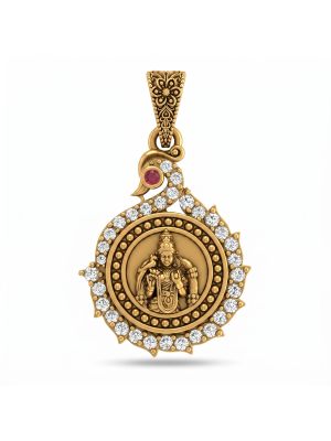 Traditional Goddess Meenakshi Gold Dollar-hover