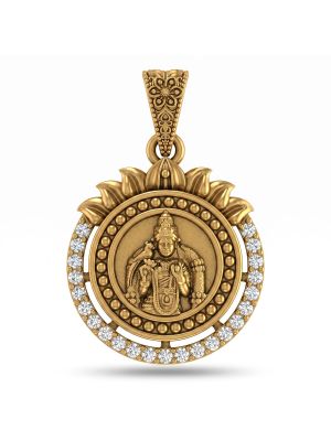 Ancient Goddess Meenakshi Gold Dollar-hover