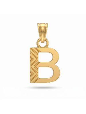 Modest Alphabet B Casting Gold Dollar-hover