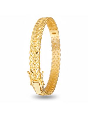 Modern Kuwait Leaf Gold Gadi -hover