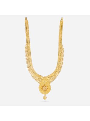 Traditional Pendant Gold Bridal Malai-hover