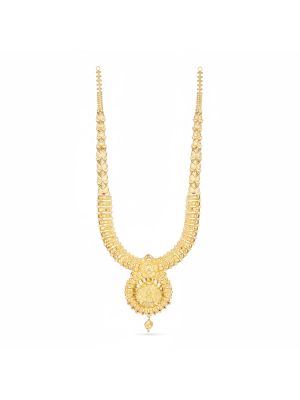 Traditional Lakshmi Antique Pendant Malai-hover
