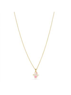 Baby Casting Kitty Pendant Necklace-hover