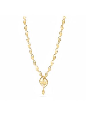 Floral Casting Pendant Necklace-hover