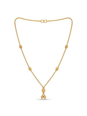 Classic Beaded Ladies Gold Chain-hover