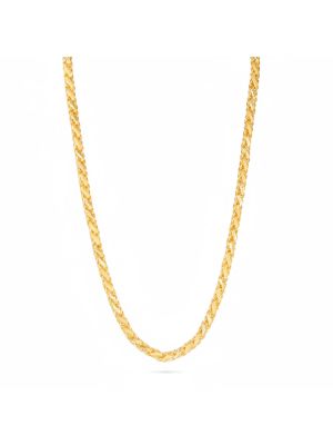 Fancy Heartin Leaf Gold Chain-hover