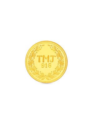 1 Gram 22 Carat Meenkashi Amman Gold Coin-hover