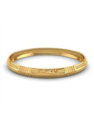 Men's Jaguar Logo Gold Kada-hover