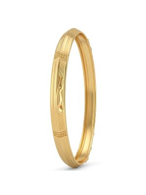 Men's Jaguar Logo Gold Kada-hover