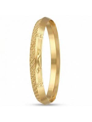 Men's Jaguar Logo Gold Kada-hover