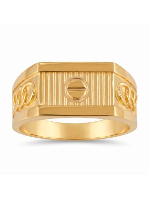 Imperial Chained Casting Gold Ring-hover