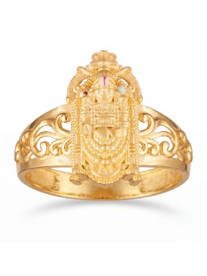 Infinite Grace Balaji Casting Gold Ring-hover