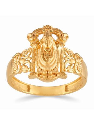 Divine Balaji Temple Casting Gold Ring-hover