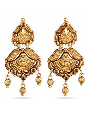 Antique Nagas Glam Gold Drops-hover