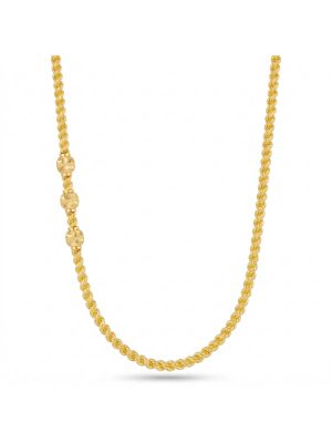 Classical Hollow Balls Rope Gold Chain-hover