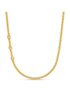 Traditional Hollow Balls Rope Gold Chain-hover