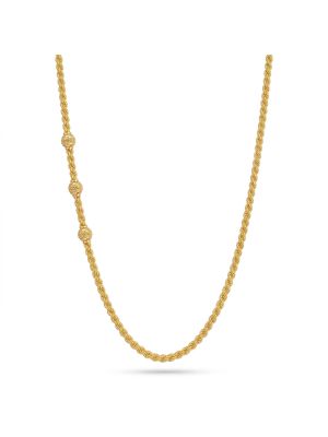 Traditional Hollow Balls Rope Gold Chain-hover