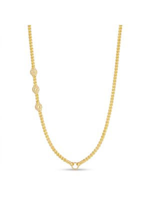 Classical Hollow Balls Rope Gold Chain-hover