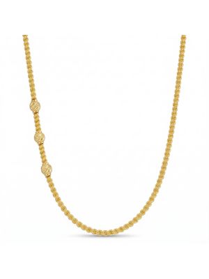 Traditional Hollow Balls Rope Gold Chain-hover