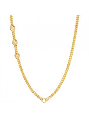 Classical Hollow Balls Rope Gold Chain-hover