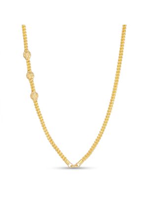 Classical Hollow Balls Rope Gold Chain-hover
