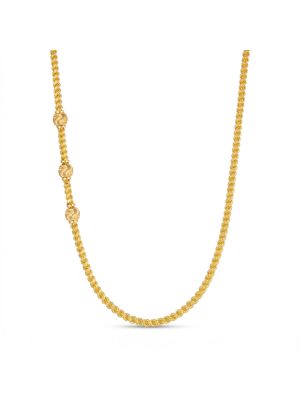 Traditional Hollow Balls Rope Gold Chain-hover