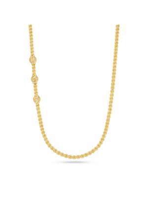 Classical Hollow Balls Rope Gold Chain-hover