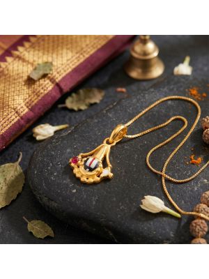 22k Gold Lord  Balaji Pendant For Unisex-hover