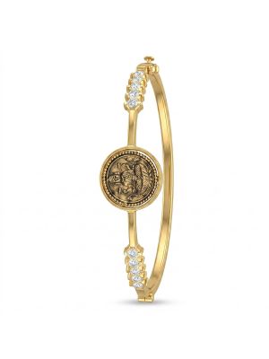 Divine Lakshmi Motif Gold Ghadi-hover